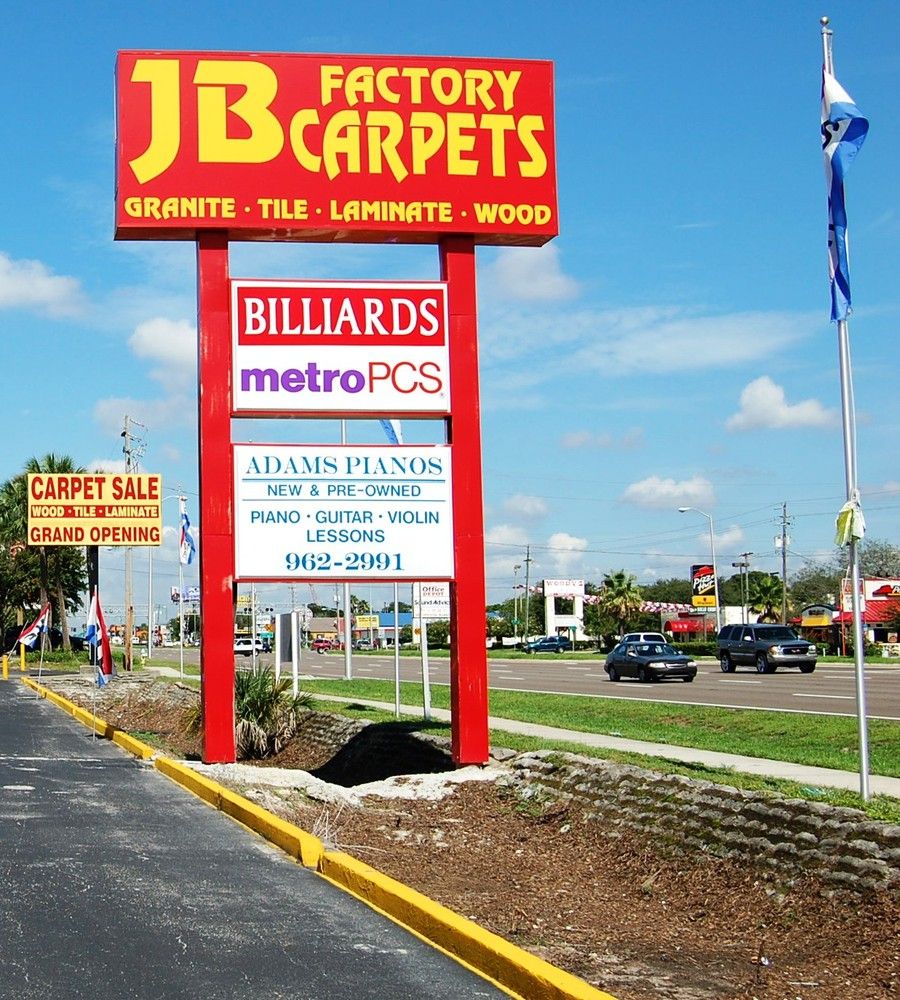 JB Factory Carpets: 1251 E Fowler Ave, Tampa, FL 33612